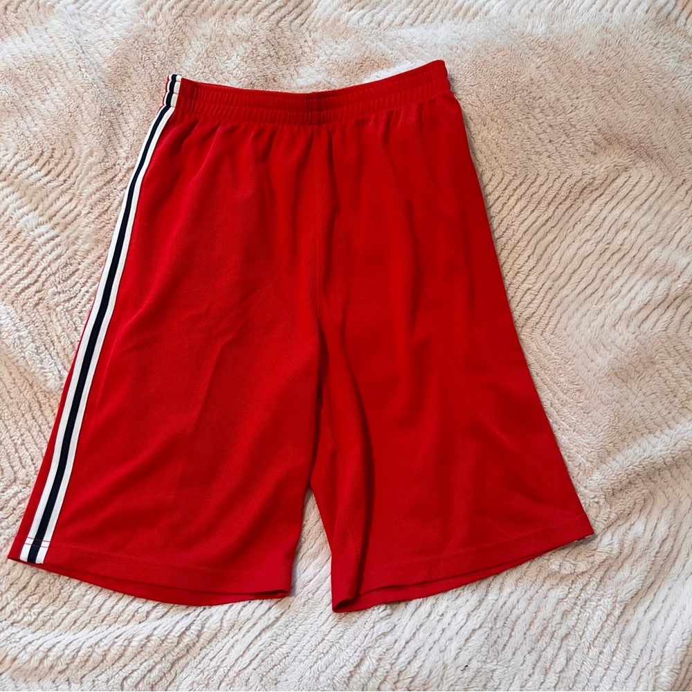 Topia Kids Red and Black Striped Active Shorts Bundle 12/14 - Picture 5 of 11